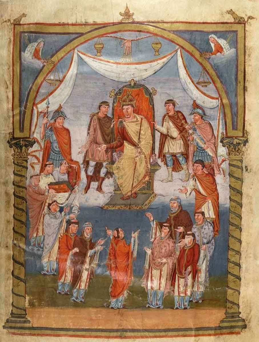 vivian bible charles the bald manuscript illumination