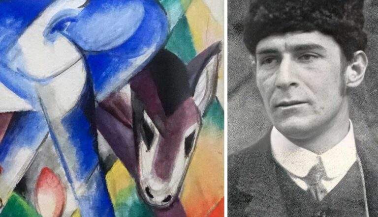 who is franz marc german expressionist