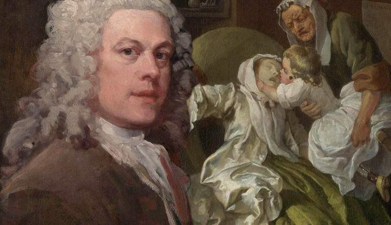 William Hogarth portrait suicide countess