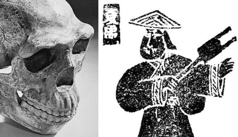 yu great xia dynasty china peking skull