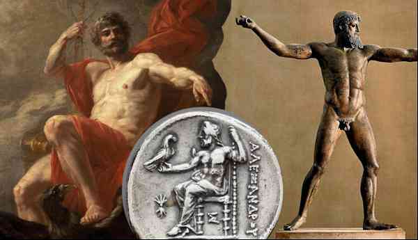 zeus alexander coin artemision bronze fuger jupiter painting